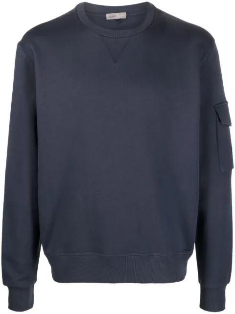 Herno flap-pocket detail sweatshirt