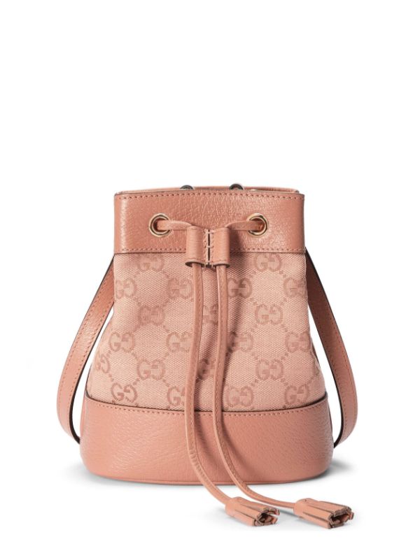 Gucci Ophidia - Pre-owned Women's Leather Cross Body Bag - Pink - One Size