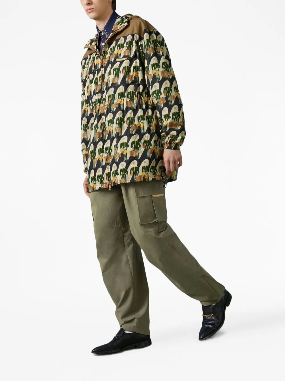 Gucci Cargo broek - Groen