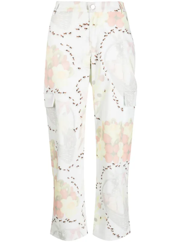 Collina Strada グラフィック パンツ | ホワイト | FARFETCH JP