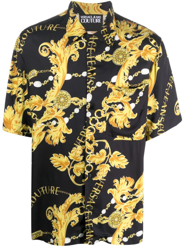 Versace Jeans Couture Barocco print Shirt Farfetch