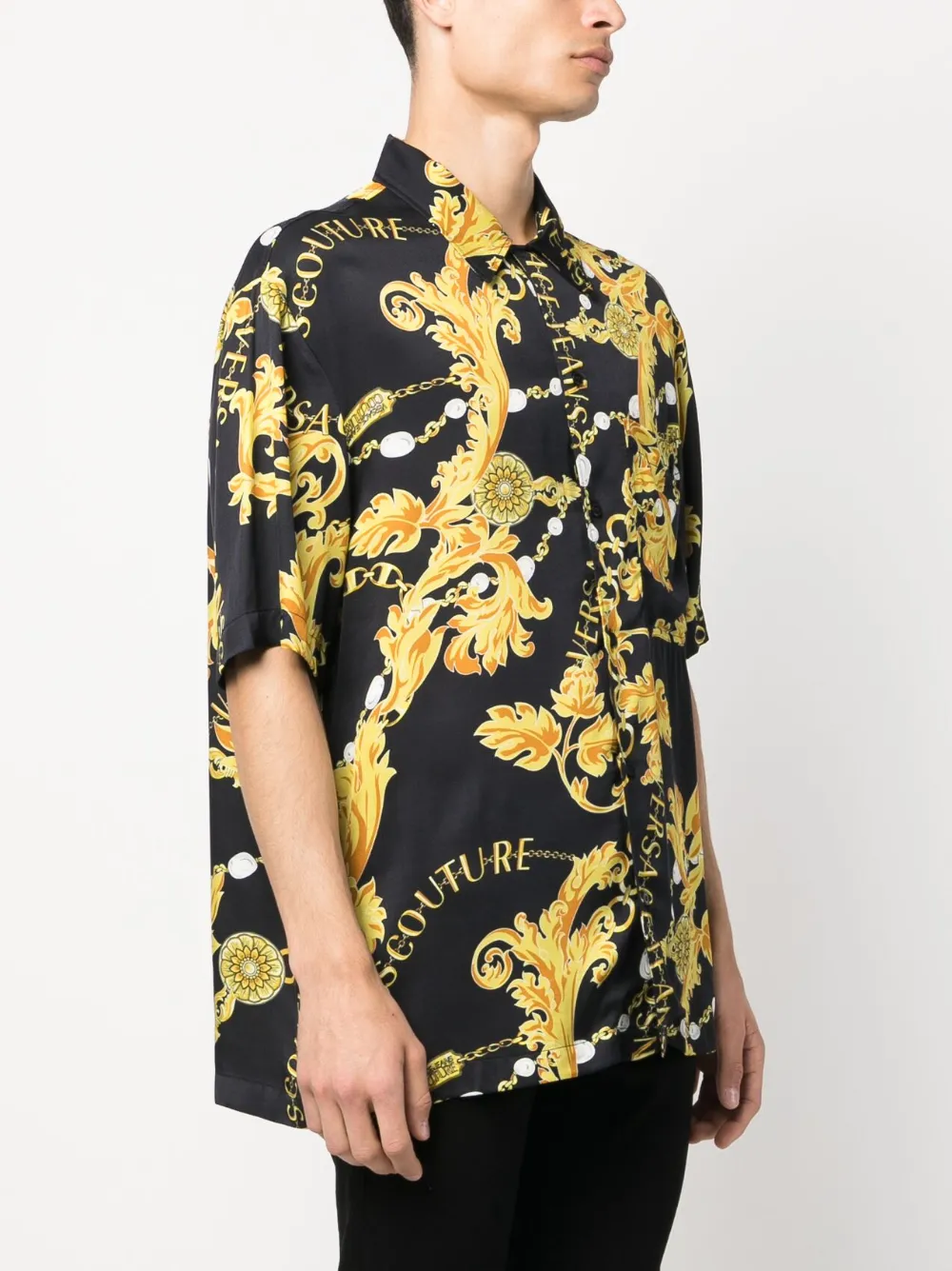 Affordable Versace Jeans Couture Barocco-print shirt Men