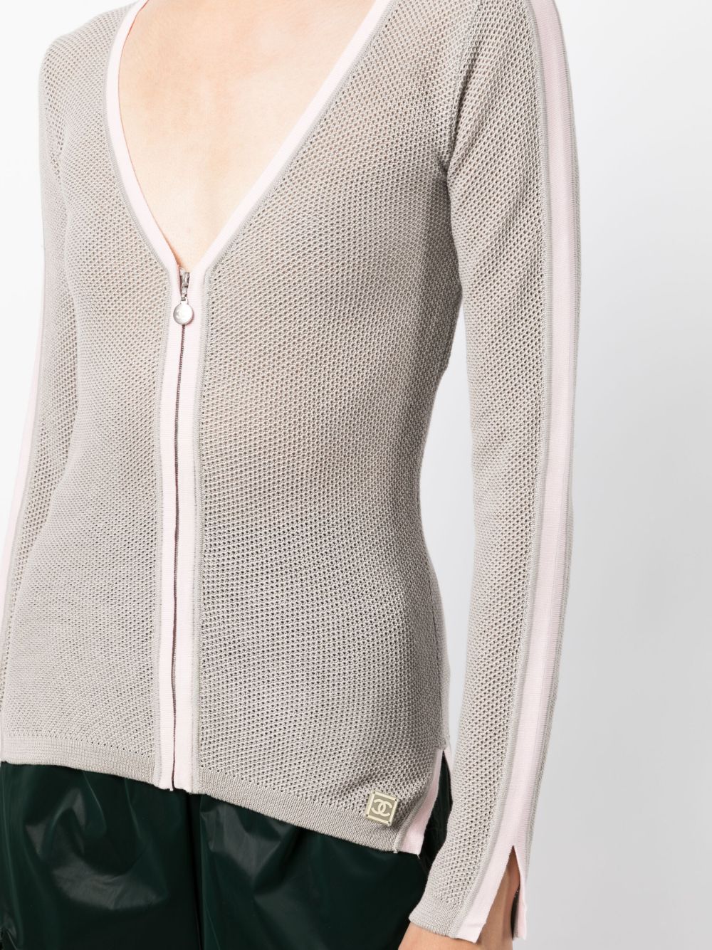 CHANEL 2003 Sports Line zip-front top Women