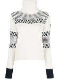 Rossignol roll-neck sweater - White