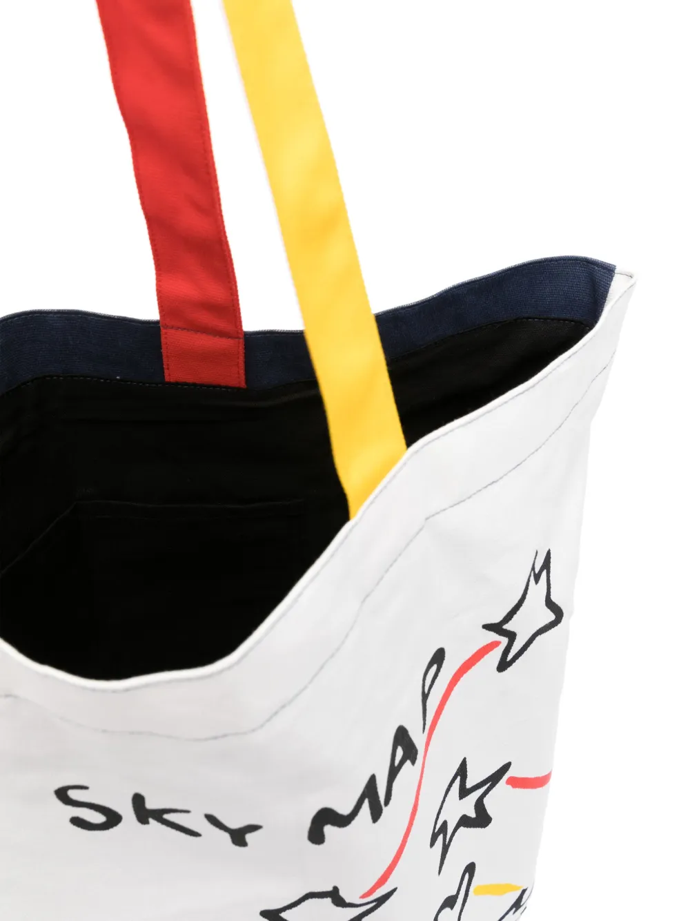 Rossignol x JCC katoenen shopper Wit