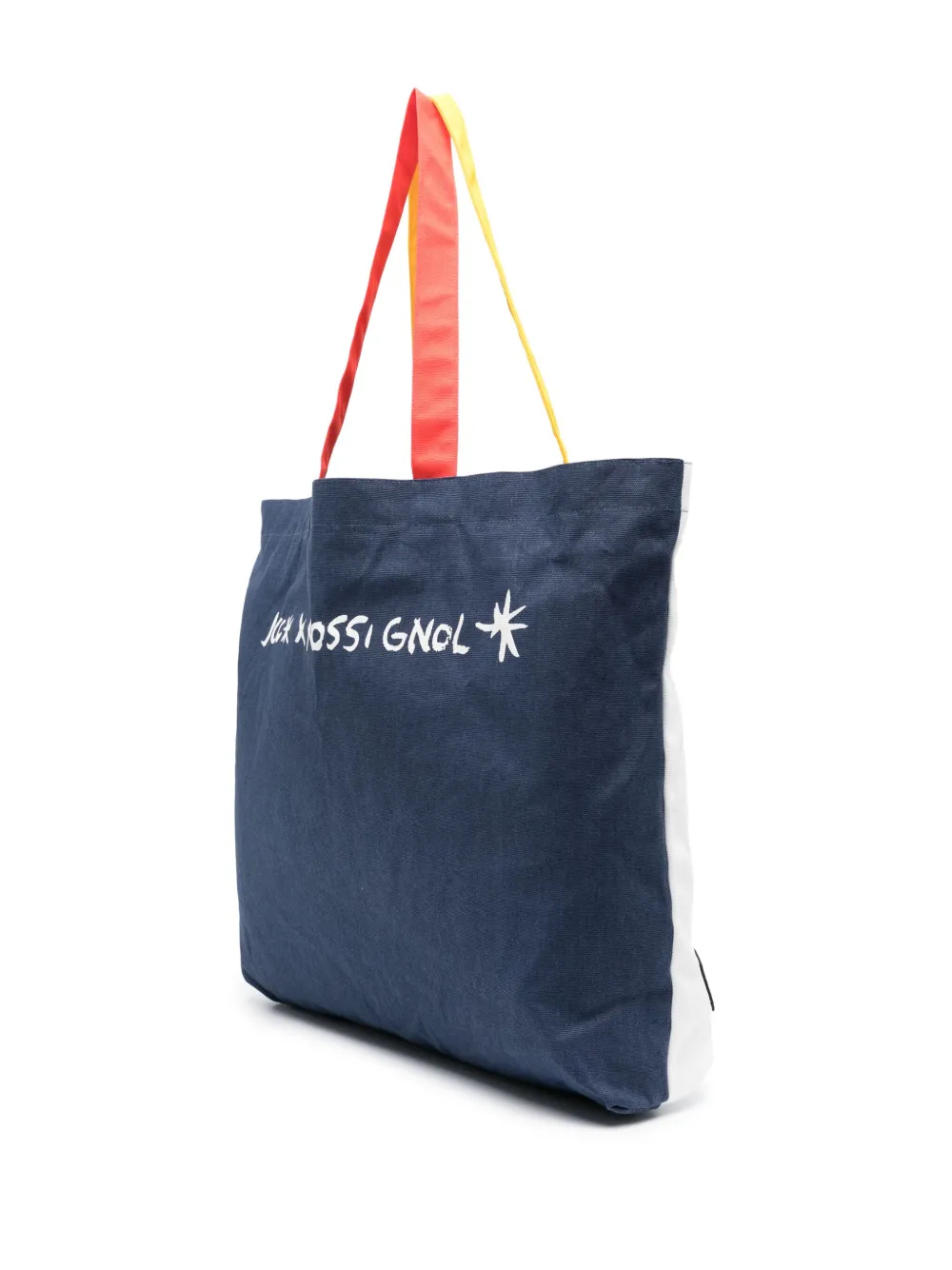 Rossignol x JCC katoenen shopper Wit