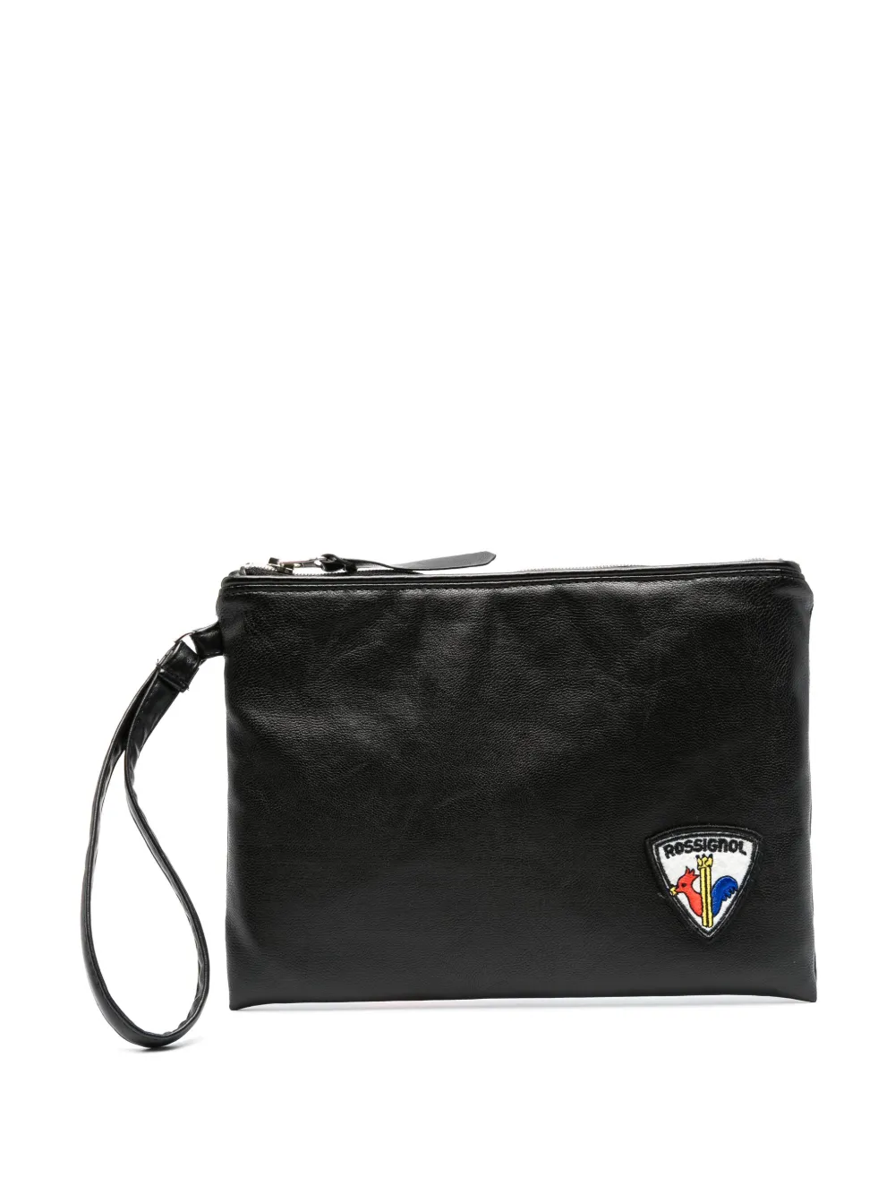 Rossignol Kassi Clutch mit grafischem Print - Schwarz