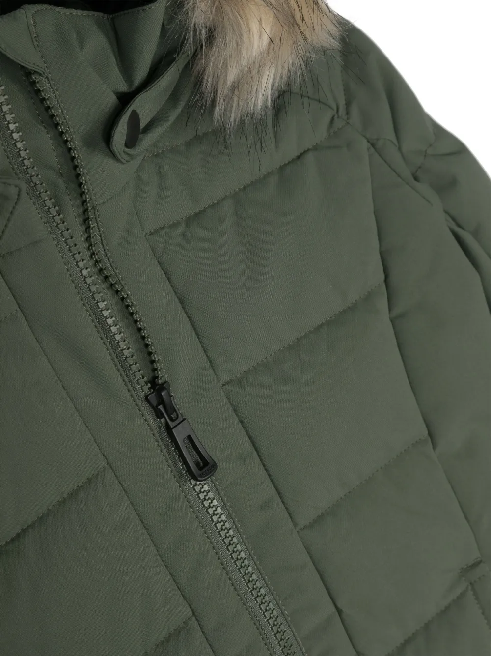 Rossignol Hooded Padded Jacket In Green