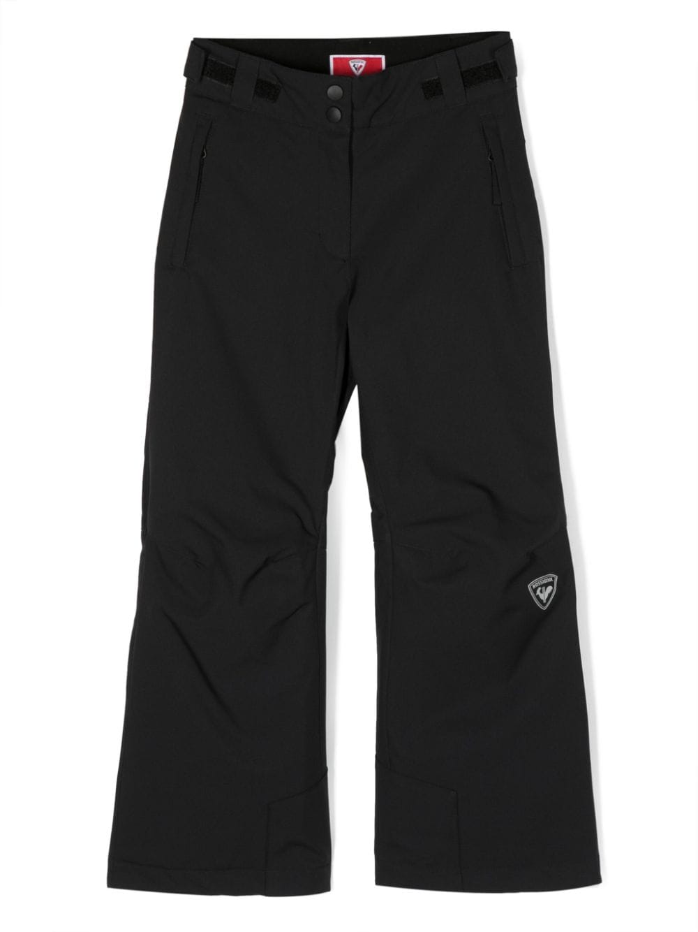 Rossignol Kids' Logo-print Straight-leg Ski Trousers In Black