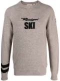 Rossignol Signature logo-embroidered sweater - Neutrals