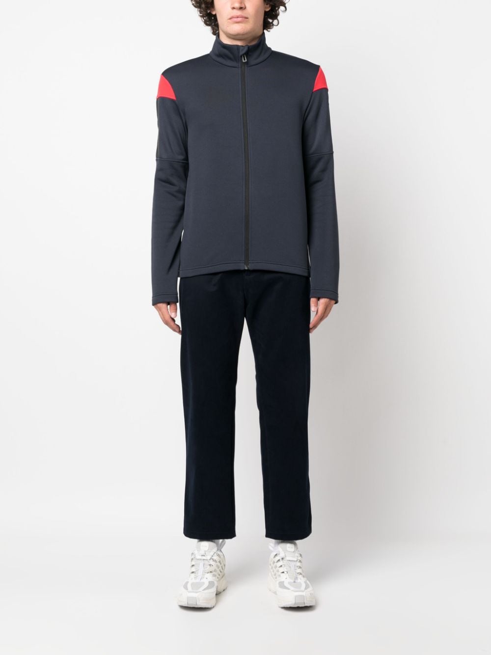 Shop Rossignol Aerial Zip-up Jacket In Blue