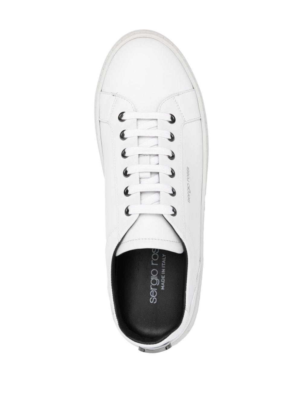 Shop Sergio Rossi Sr Addict Signature Sneakers In White