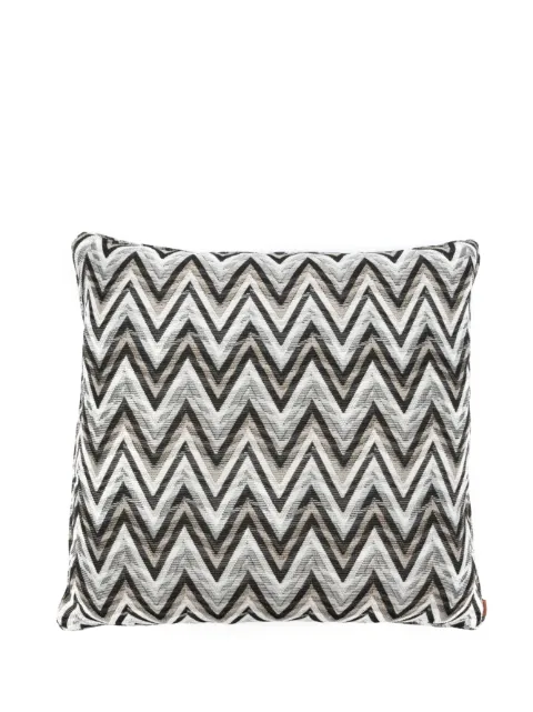 Missoni Home zigzag-woven cotton cushion