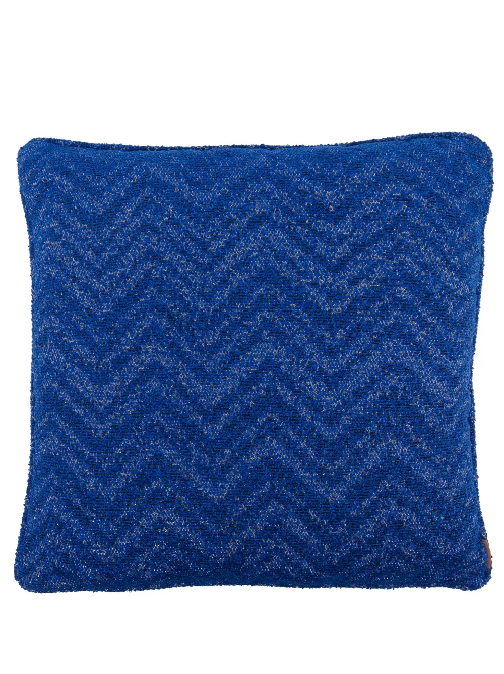 Missoni Home Columbia zigzag-woven cushion | Blue | Image 1