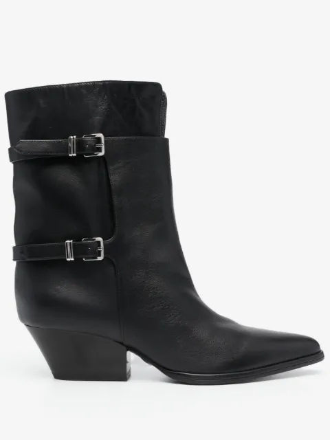 Sergio Rossi SR Thalestris 55mm leather ankle boots