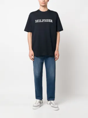 Tommy Hilfiger logo-print Short Sleeved T-shirt - Farfetch