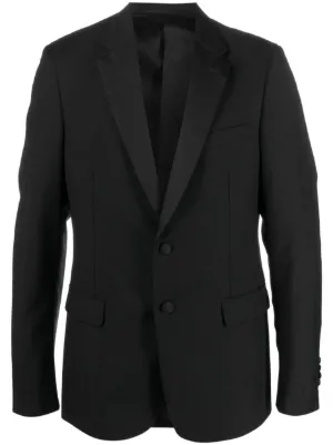 Prada double-breasted Tailored Blazer | Grey | FARFETCH