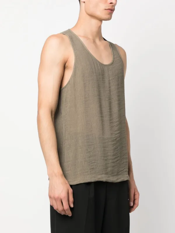 There Was One mesh-inserts Tank Top - Farfetch