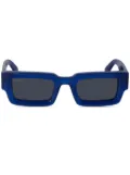 Off-White Eyewear Lecce rectangle-frame sunglasses - Blue