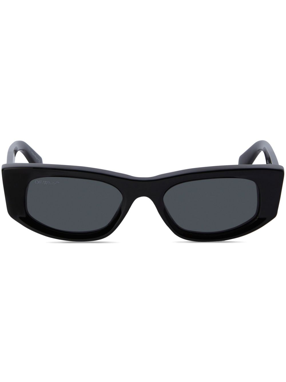 Shop Off-white Matera Rectangle-frame Sunglasses In Black