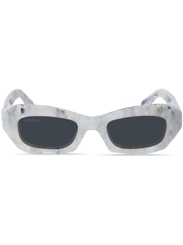 Off-White Venezia Marble-Effect Sunglasses