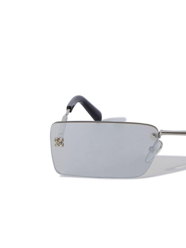 Off-White Silver Sunglasses