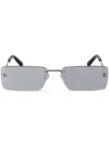 Off-White Eyewear Riccione rectangle-frame sunglasses - Silver