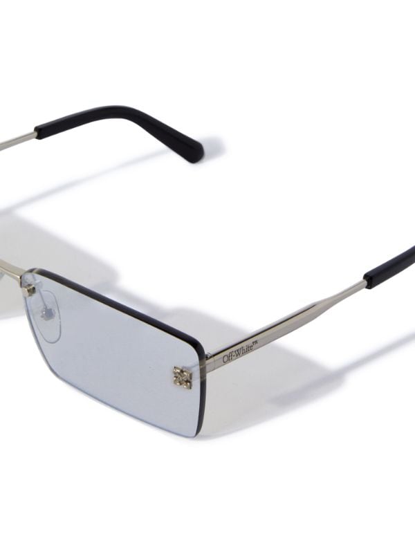 Louis Vuitton Silvertone Rimless Metal Attraction Sunglasses