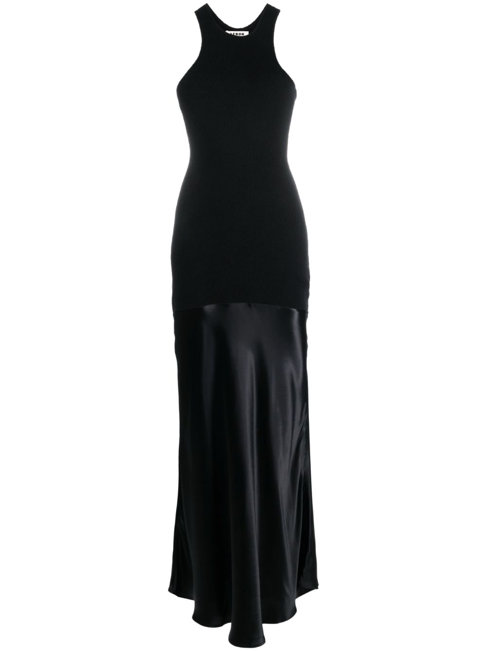 Aeron Angela Racerback Maxi Dress In Black