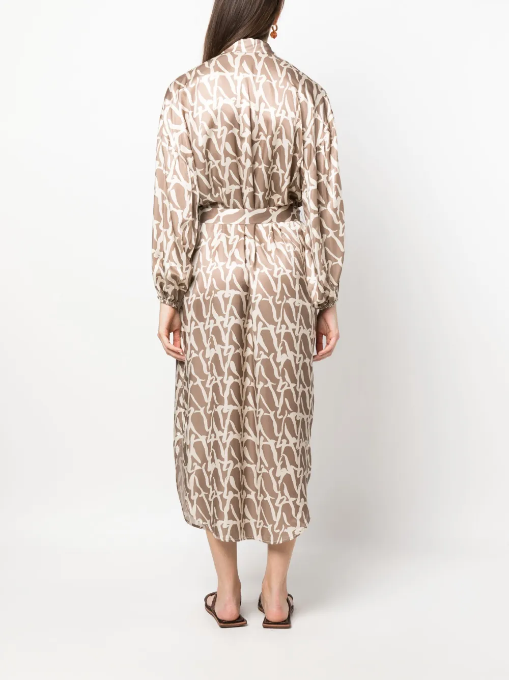 AERON HAYWIS GRAPHIC-PRINT DRESS 