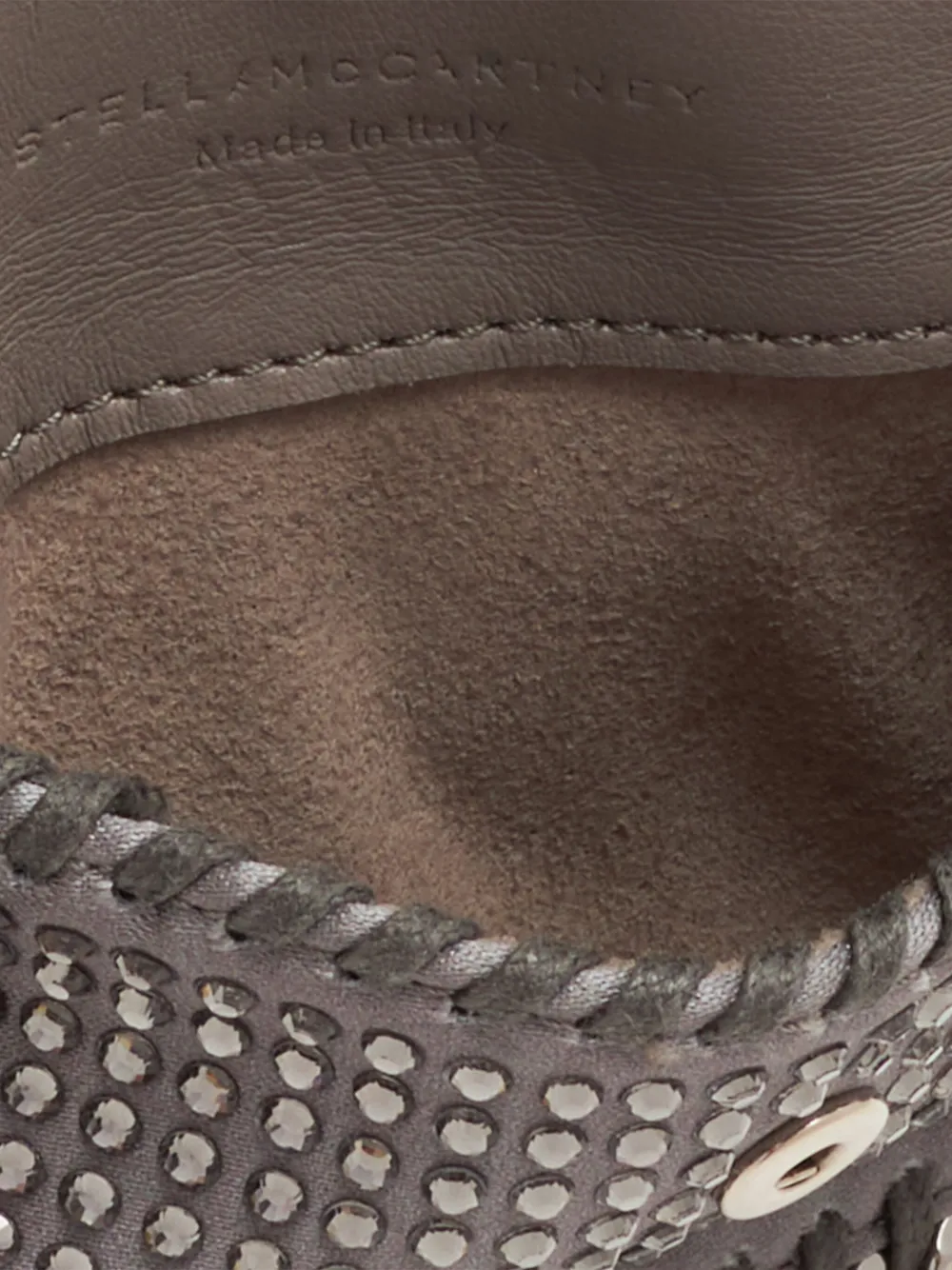 Stella McCartney Falabella satijnen crossbodytas Grijs