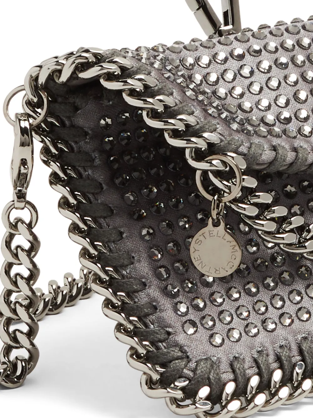 Stella McCartney Falabella satijnen crossbodytas Grijs