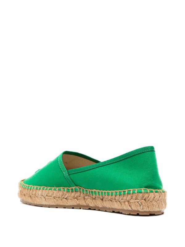 Moschino canvas discount espadrilles