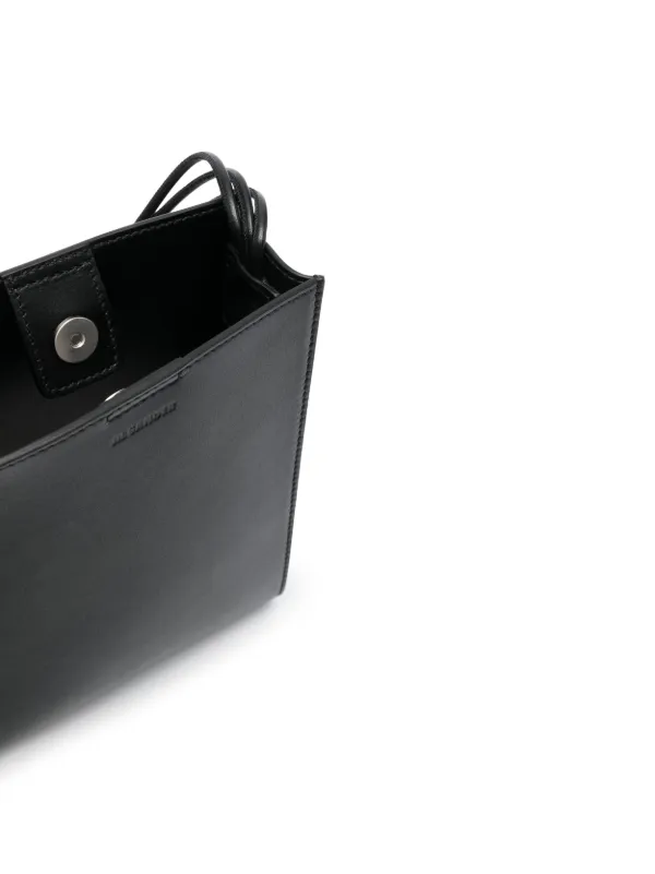 Jil Sander Tangle Shoulder Bag | Black | FARFETCH
