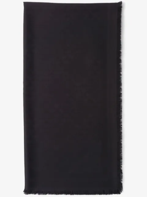 Prada Symbole logo-jacquard scarf