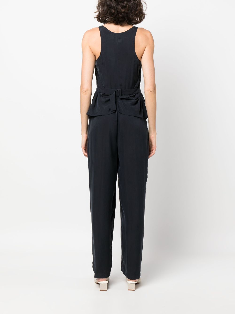 Emporio Armani layered-design Sleeveless Jumpsuit - Farfetch