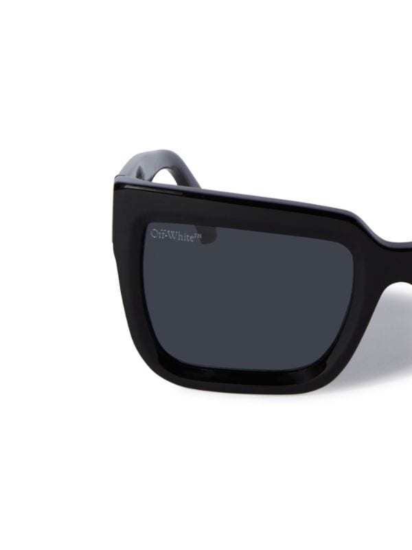 Off-White logo-print square-frame Sunglasses - Farfetch