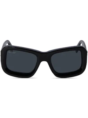 Off-White c/o Virgil Abloh Leonardo Square-frame Sunglasses in Gray