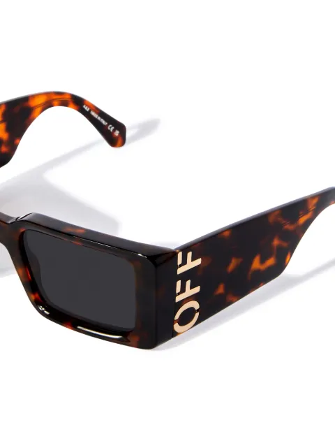 Off-White Eyewear Milano tortoiseshell-effect tinted sunglasses OERI097F23PLA0016007 - 1