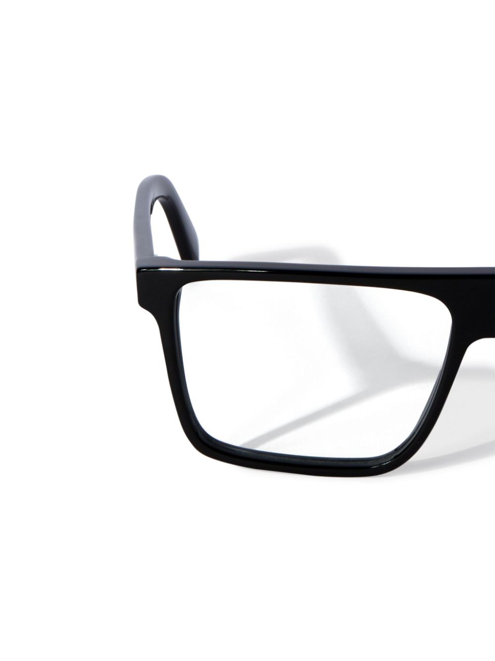 Shop Off-white Optical Style 36 Glasses In Black