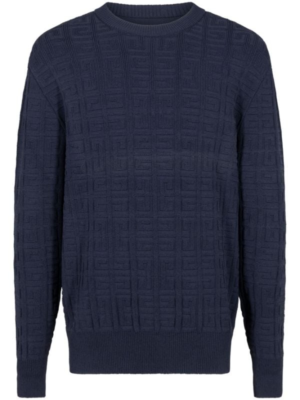 Givenchy 4G patterned-knit Jumper - Farfetch