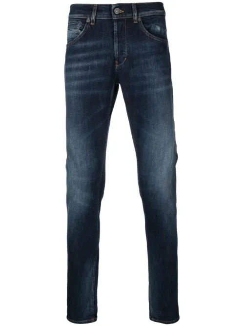 Jean skinny à effet délavé - DONDUP - Modalova