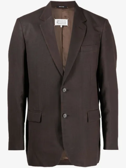 Maison Margiela notched-lapels single-breasted blazer