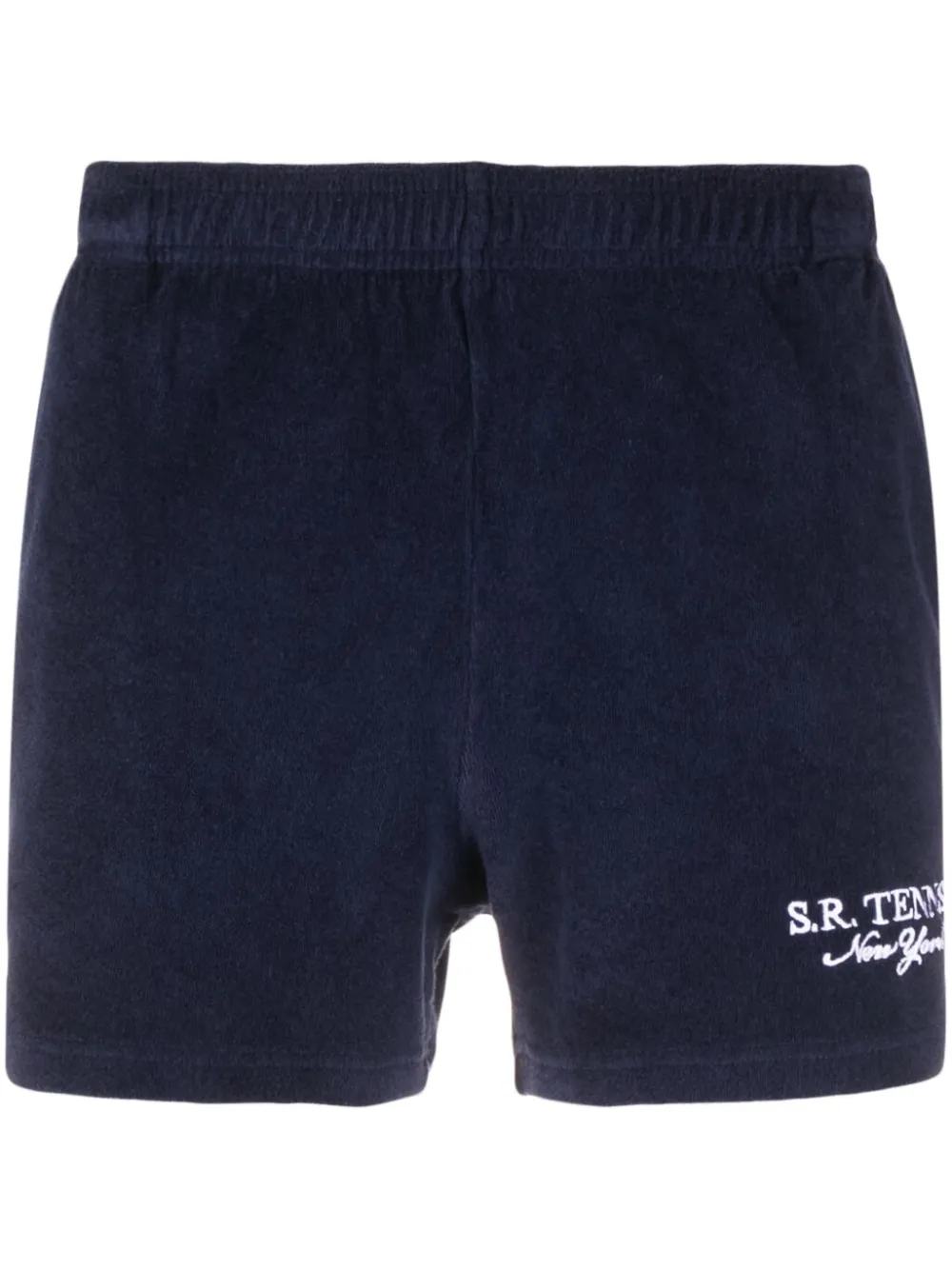 Sporty & Rich logoembroidery terrycloth Shorts Farfetch