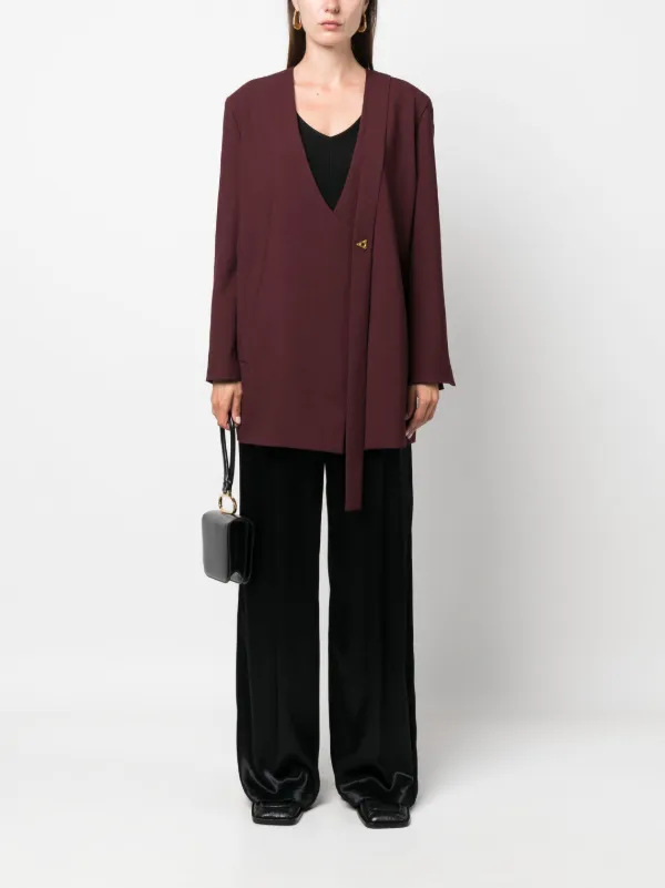 AERON Wellen wide-leg Trousers | Black | FARFETCH JO