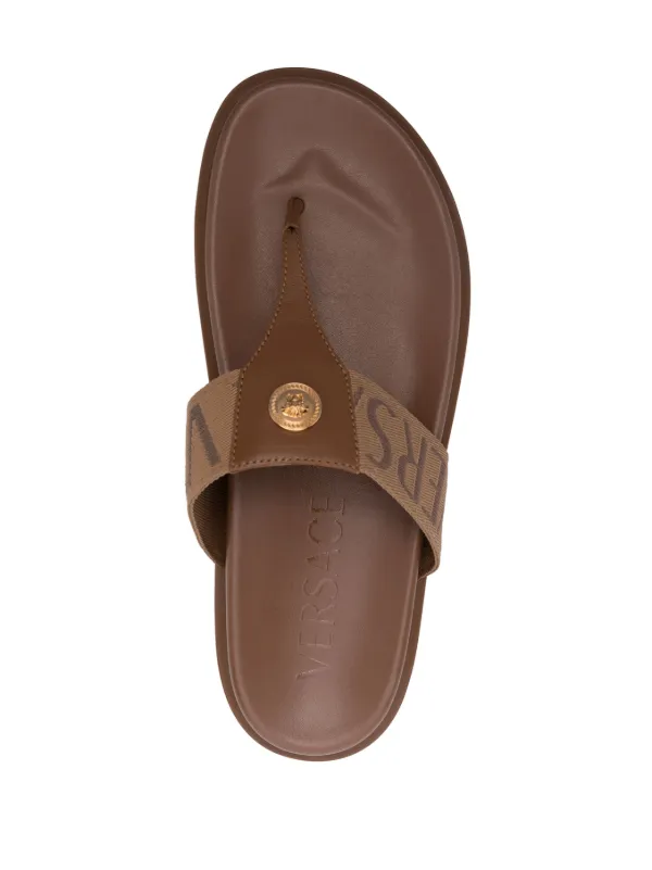 Versace icon 2025 leather sandals
