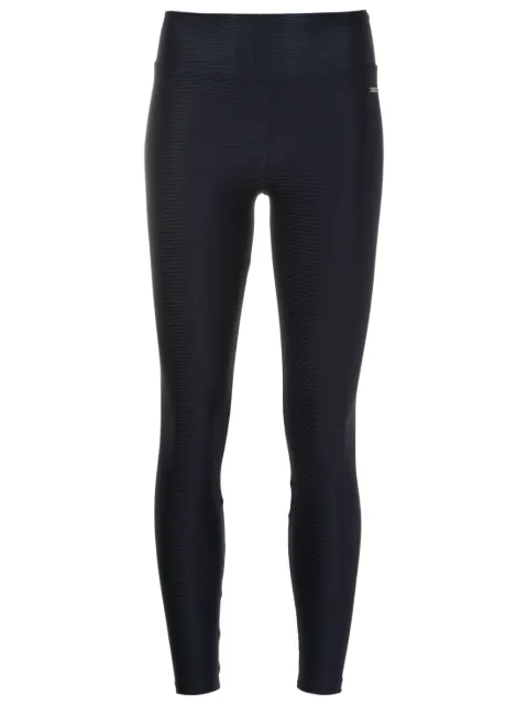 Track & Field Legging texturizada com placa de logo 