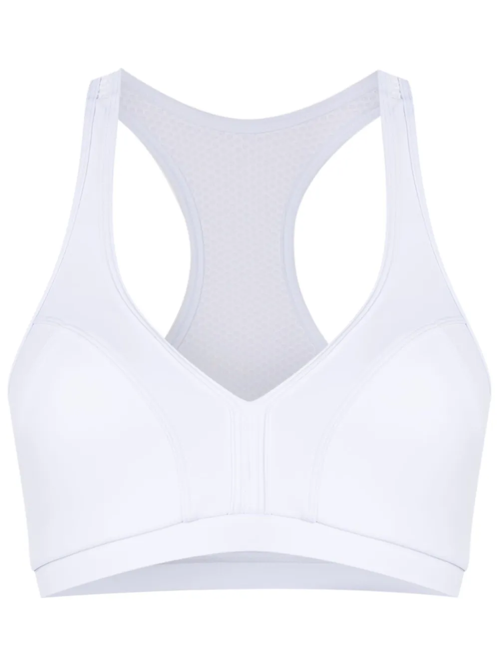 Track & Field Blusa gola V com recorte vazado | Branco | Image 1