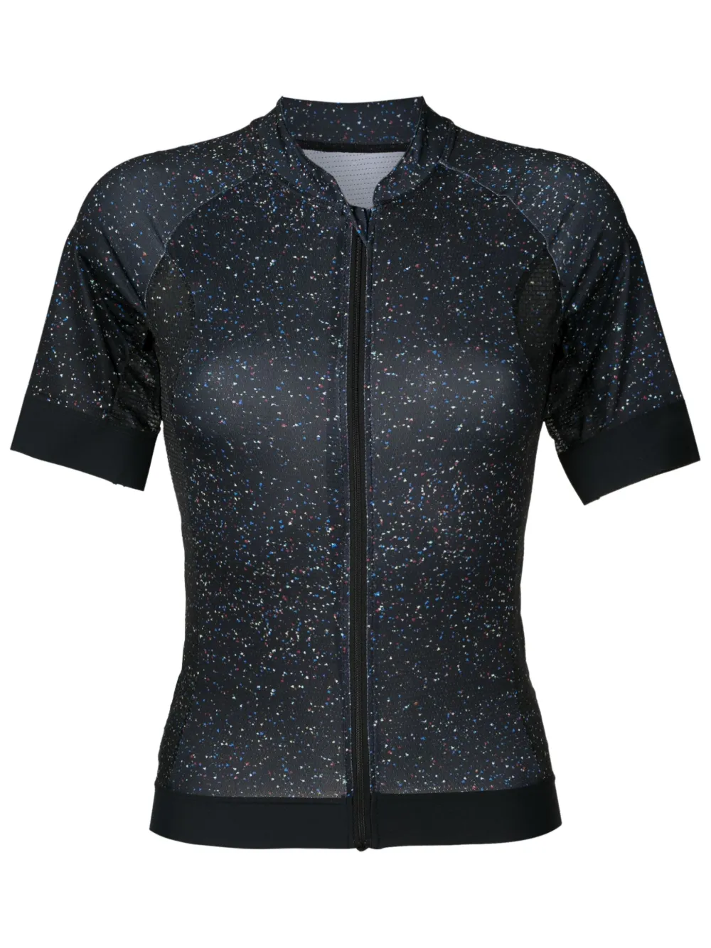 Track & Field Camiseta com padronagem abstrata | Preto | Image 1