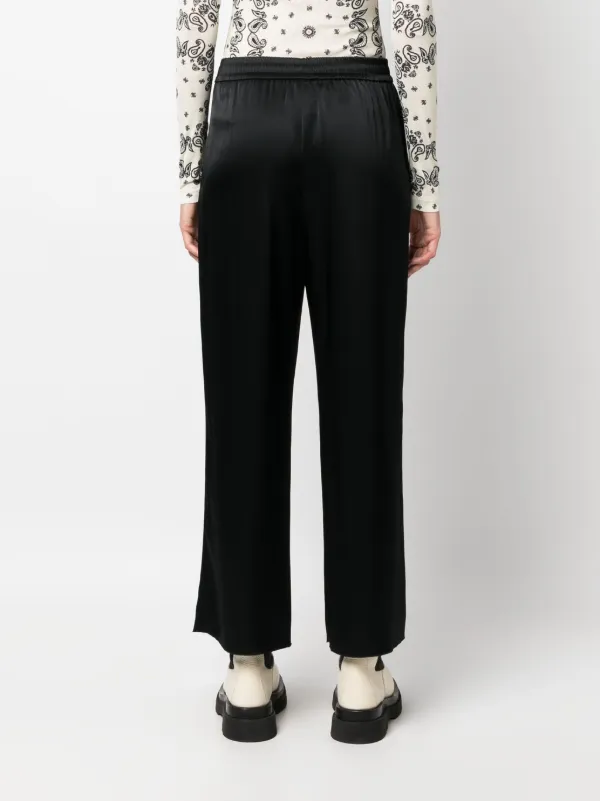 【送料&関税込】Nanushka Elasticated-waist Straight Leg Crop Nanushka elasticated-waist Cropped Trousers | Orange | FARFETCH